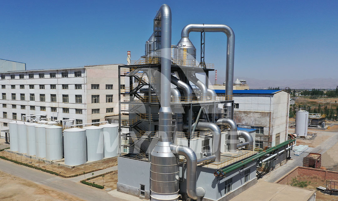 30 t/h Biological Fermentation Liquid MVR Evaporation