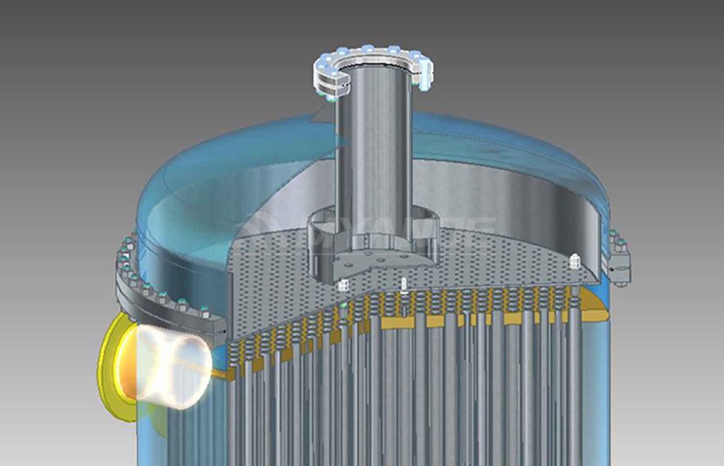 Falling film evaporator working principle