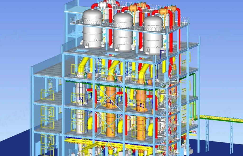 Material risk comparison for evaporator selection