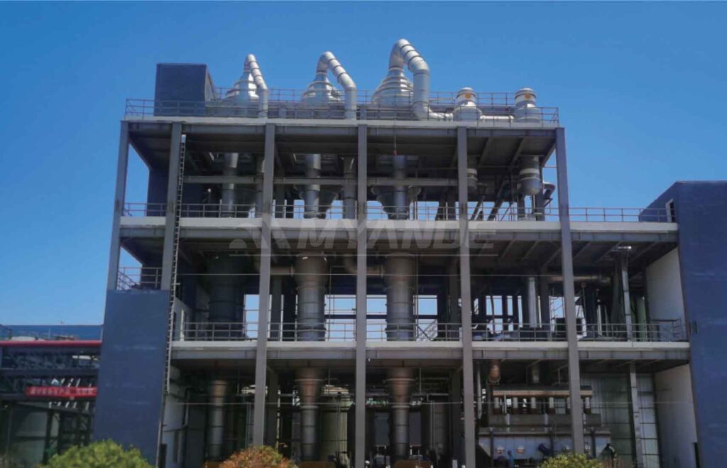 multi-effect evaporator for chemical concentration and industrial wastewater treatment